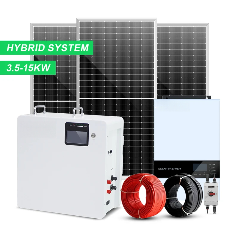 Renewable Energy Use - Enersource 5-10 kW Wandmontiertes Solarpanel-Kit mit