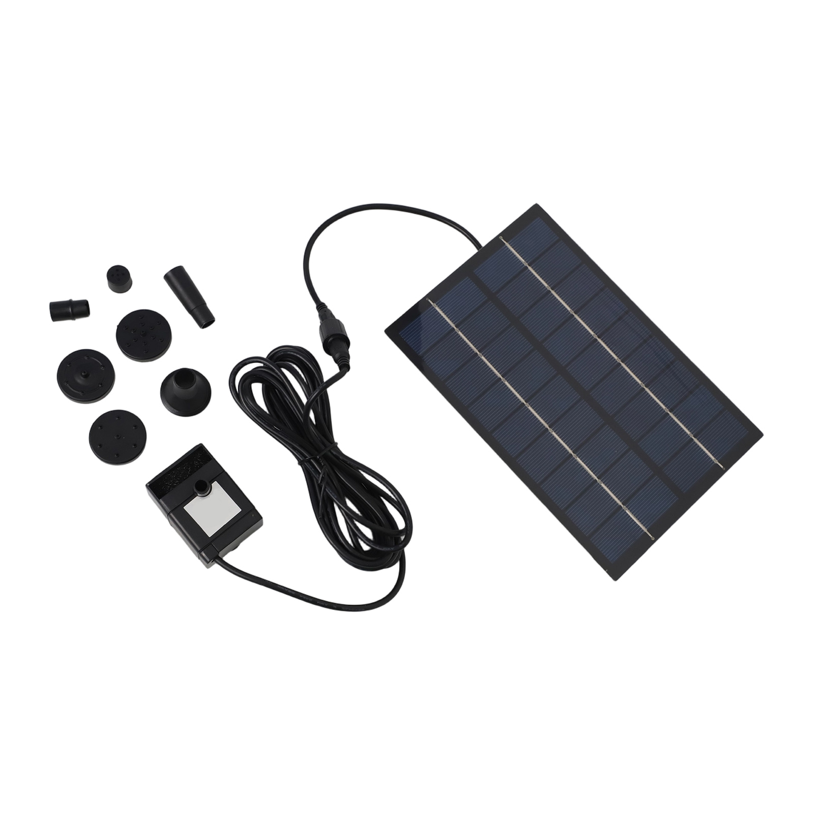 Renewable Energy Use - Solar-Direktantriebs-Wasserpumpe 2,8W für Gartenwasserspiele und Teiche