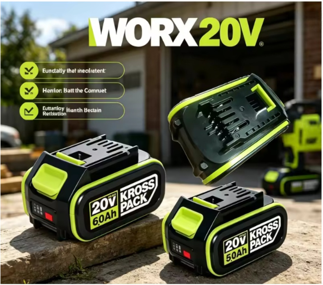 Original Green WORX 20V 4,0Ah  – Renewable Energy Project Bewertung und Preis