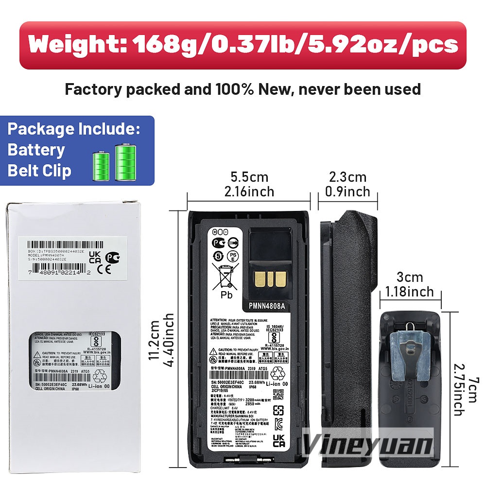 PMNN4808A NEUER 7,4 V 3200 mAh – Renewable Energy Battery Bewertung und Preis