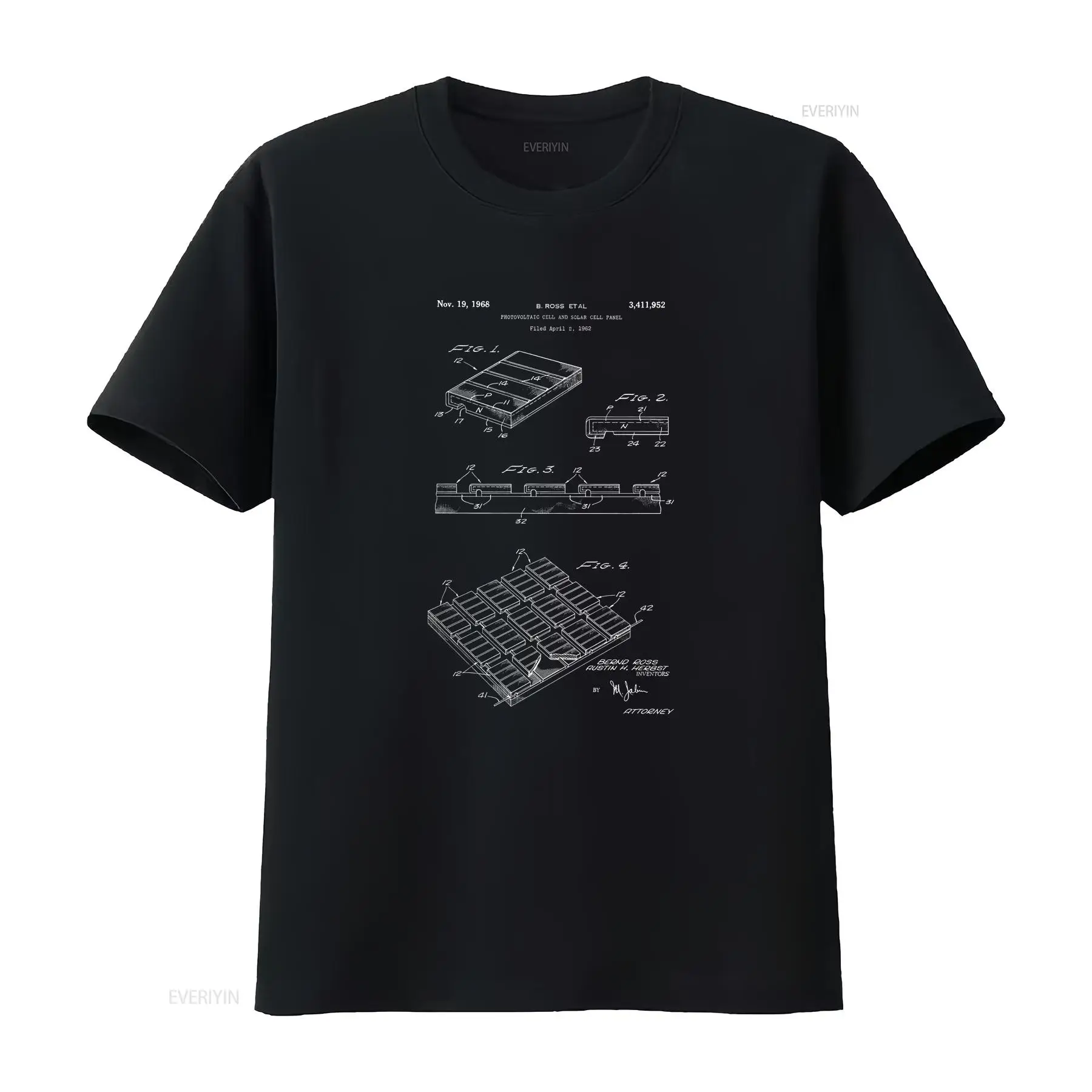 Solarpanel-T-Shirt, Photovolta – Renewable Energy Graphics Bewertung und Preis