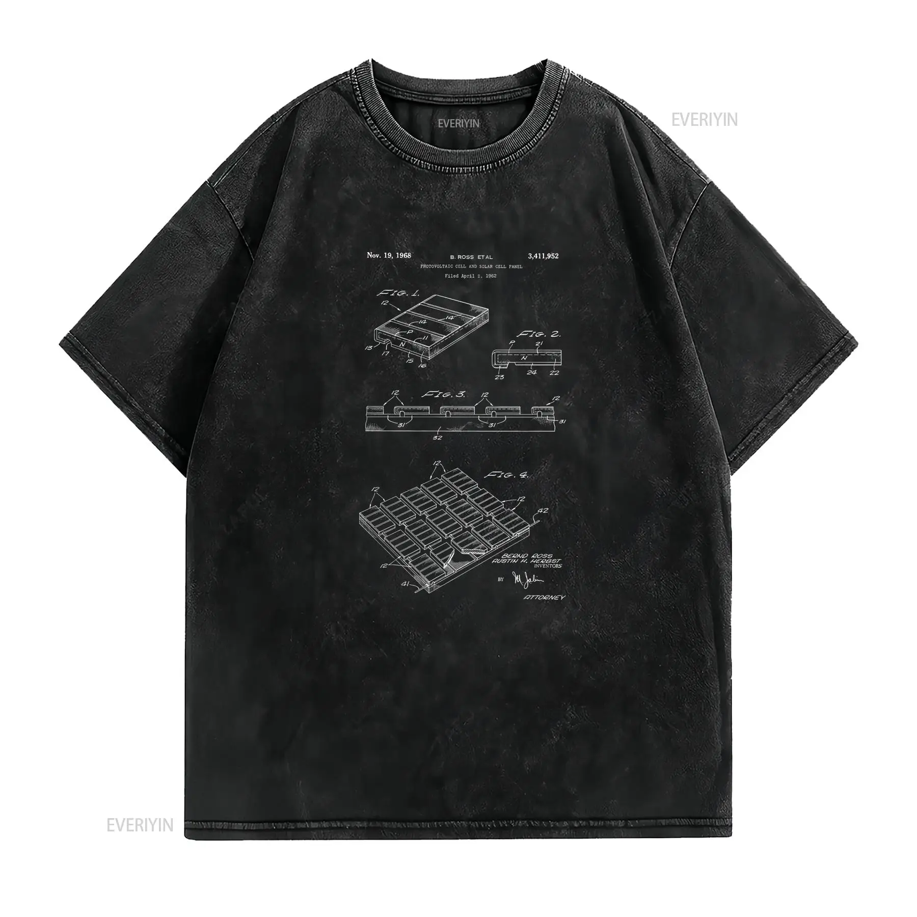 Solarpanel-T-Shirt, Photovolta – Renewable Energy Graphics Bewertung und Preis