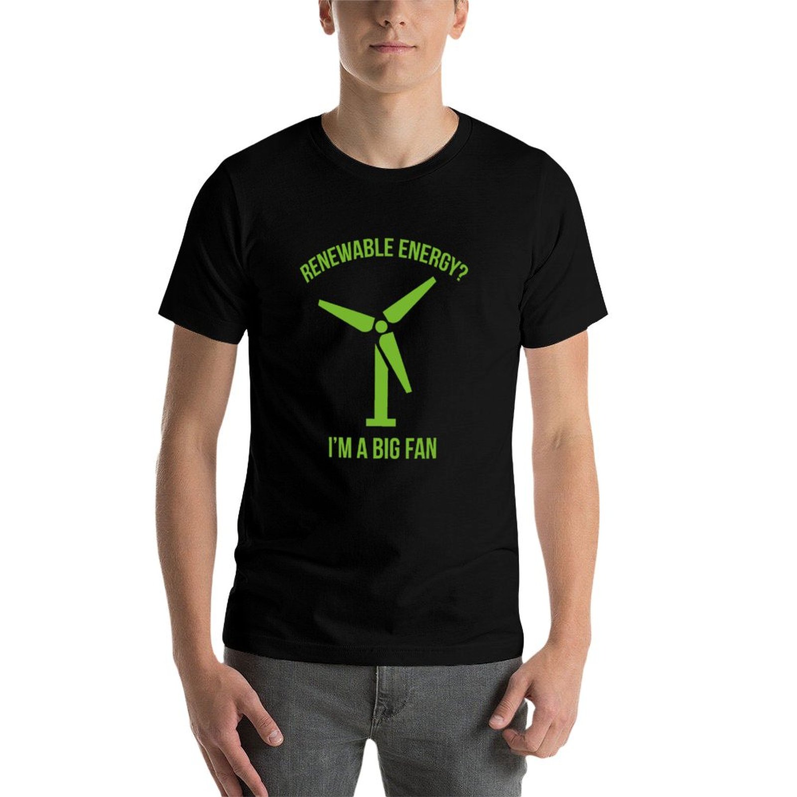 T-Shirt „Renewable Energy“ mit – Renewable Energy Graphics Bewertung und Preis